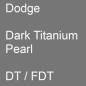 Preview: Dodge, Dark Titanium Pearl, DT / FDT.